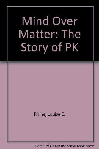 Mind over Matter 002077690X Book Cover