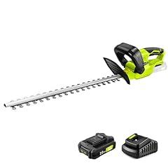 Green Hedge trimmer