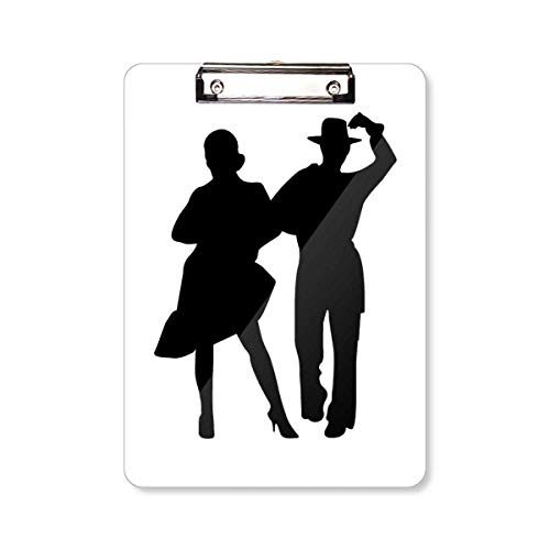 Presse-papiers A4 performance Duet Dance avec support de notation pour entraînement de sport