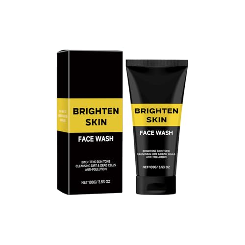 Limpiador Facial para Hombres, Limpiador Purificante, Gel Limpiador Control Imperfecciones, Para Piel con Tendencia Acneica y Grasa, Reduce el Acné, los Puntos Negros y Mejora los Poros