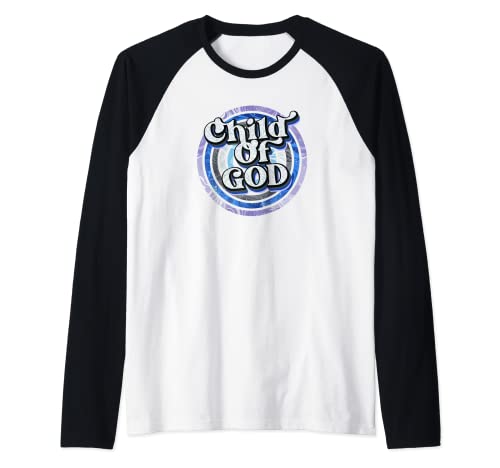 I Am A Child Of GOD Christian Camiseta Manga Raglan