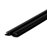 Outwater 3/16 Inch Black Polypropylene Plastic Hinge – 12 Ft Length Cut to (3) 48 Inch Pieces