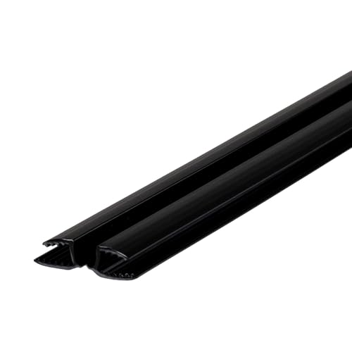 Outwater 3/16 Inch Black Polypropylene Plastic Hinge – 12 Ft Length Cut to (3) 48 Inch Pieces