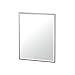 Gatco 1833 Flush Mount Framed Rectangle Mirror, 25-inch, Satin Nickel