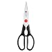 ZWILLING Twin L Vielzweckschere, 20cm, Küchenschere für Rechts- und Linkshänder, Rostfreier Spezialstahl, Schwarz