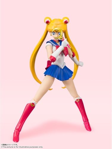 Image of TAMASHII NATIONS - Sailor Moon - Sailor Moon -Animation Color Edition- S.H. Figuarts Action Figure