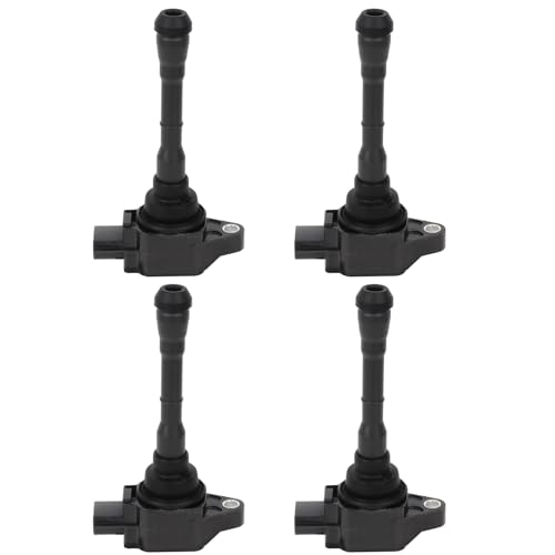 QUALINSIST Set of 4 Ignition Coil Pack Compatible for Nissan Juke/Rogue Sport/for Sentra 2011-2017 Automobiles Fits for OE: UF659 224481KC0A