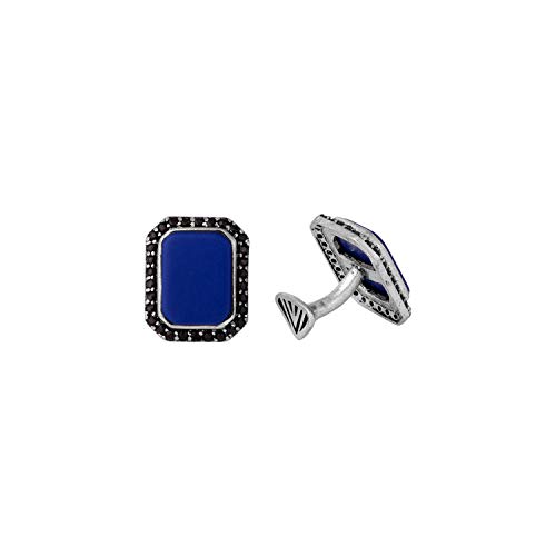 Stylish Silver Cufflink Set for Men
