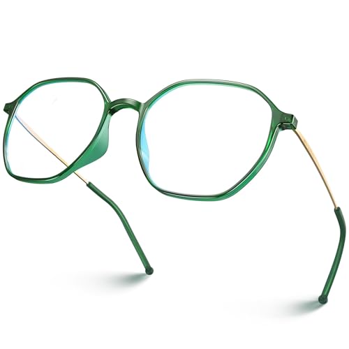VISOONE Lightweight Blue Light Blocking Glasses Frame