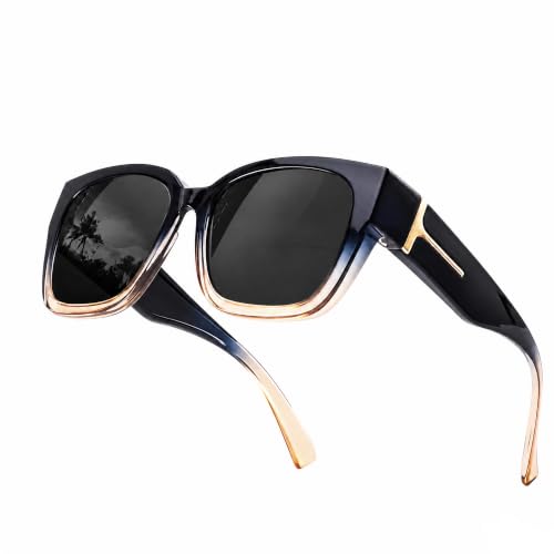 Myiaur Oversized Polarized Sunglasses for Women