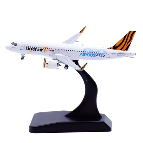 Avión coleccionable 1/400 Tigerair Taiwan A320NEO B-50021 réplica de metal de 9 cm ya terminado