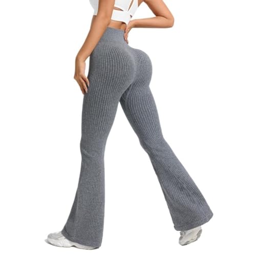 ZWRXW Ribbed Leggings for Women High Waisted Tummy...