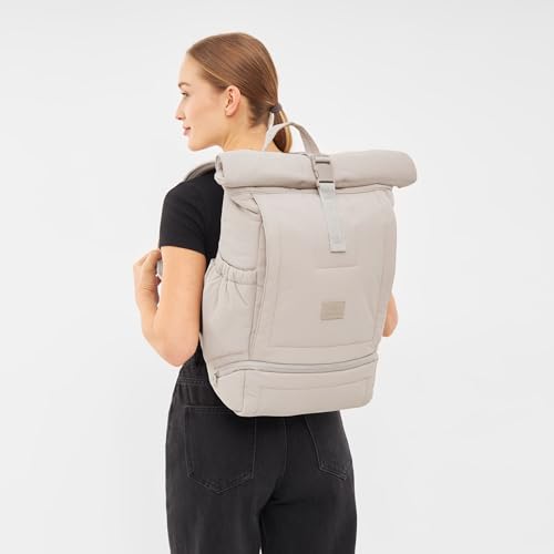 Sac à dos rolltop pour université et travail avec poche laptop - 2