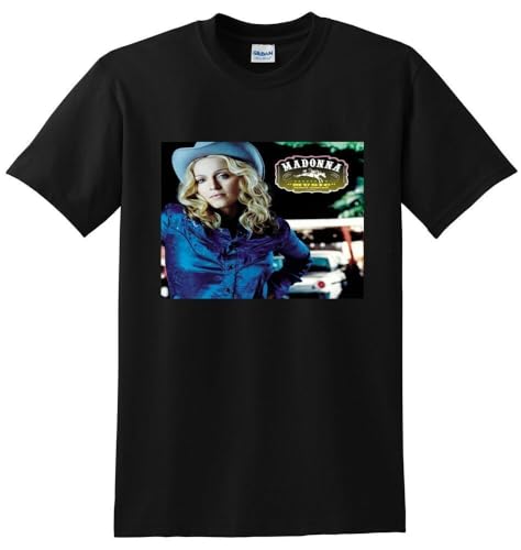 Madonna-T-Shirt Music Vinyl CD Cover Top, Cotton Breathable T-Shirt Shirt S-4XL