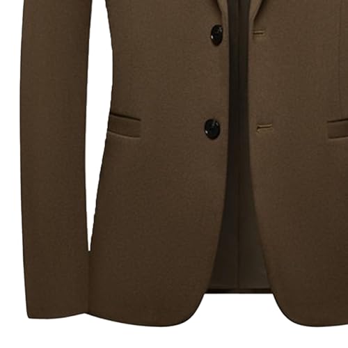 Men's Causal Blazer Two Button Blazerss Slim Fit Suit Jacket Solid Color Sports Coats Wedding Prom Party3