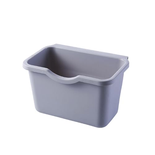 PBDEIOEOE Papelera para dormitorio, 1 cubo de basura multiusos for armario de cocina, ahorra espacio y es de plástico.