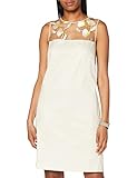 Produziert in Europa Daniel Hechter Damen Dress Kleid, Gelb (Yellow 130), (Herstellergröße: 42)
