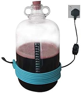 TopBrewing Heat Belt Pro with Variable Adjustable Temperature Control  Perfect for Brewing Fermenting Home Brew Beer Wine Cider and Kombucha  Free Thermometer 