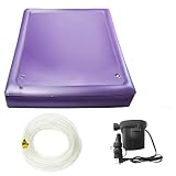 N\A Square Waterbed Mattress - Water and Air Dual Purpose Waterbed Insert Mattress High Capacity Wat