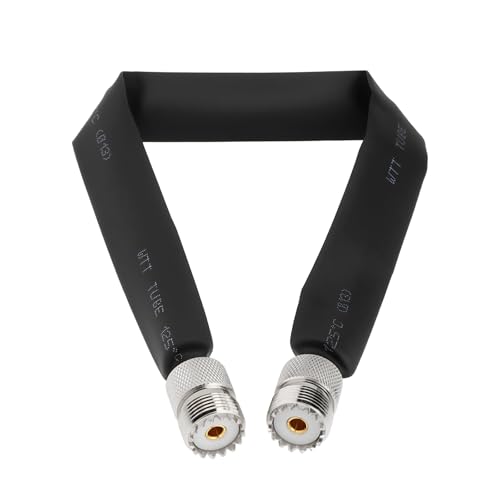 YINETTECH 1 Pièce Câble Coaxial UHF CB Femelle vers Femelle Câble Coaxial sans Fil pour Système GSM Système de Navigation GPS Communication sans Fil 30...