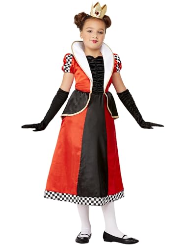 Disfraz Queen of Hearts para Niñas miniatura 1