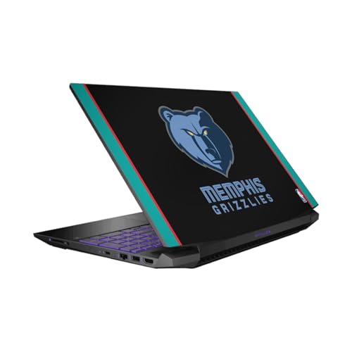 Housse sticker HP Pavilion 15.6 vinyle premium | Motif officiel NBA Memphis Grizzlies haute qualité