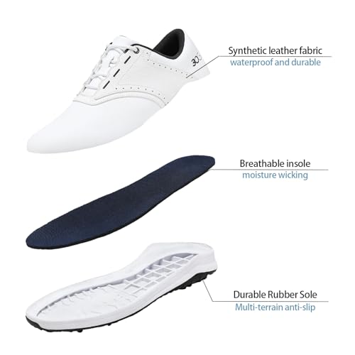 30G Men's Golf Shoes Fixed-Spike