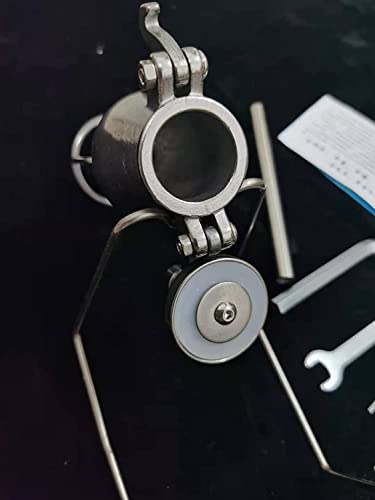 High Pressure Popcorn Maker Machine Mini Stainless Steel Professional Roasting Popcorn Machine Manual Crank Handle Gas Heating Slow Boost With Pressure Gauge For Family Gatherings Study Party Fun #TOP3