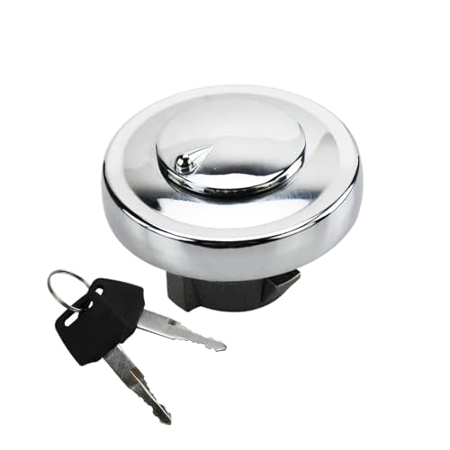 Bouchon de réservoir carburant en métal étanche et verrouillable pour moto Custom