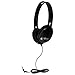 HamiltonBuhlÂ® Primo Stereo Headphones, BLACK