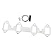 Exhaust Manifolds Set 1965-1976 Replacement for Ford F100 F250 F350 FE 352 360 390 w Gaskets