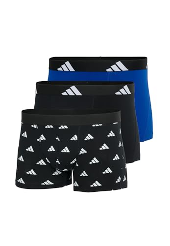 adidas Trunk (3PK) - Active Flex Cotton - Bequeme Unterwäsche, 913 Multicolor 2, L