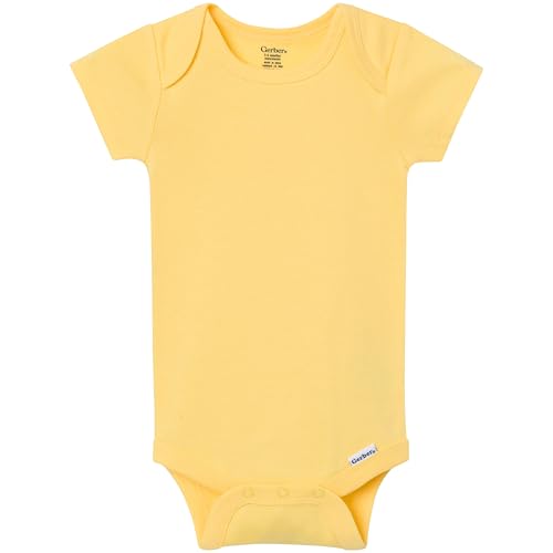 Image of Gerber Baby Girls' 8-pack Short Sleeve Onesies Bodysuits