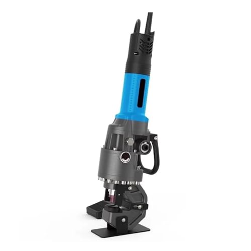 Electric Hydraulic Punching Machine for Angle Steel - Precision Tool for DIY & Professional Iron Drilling Projects - Ideal for Small Metal Fabrication