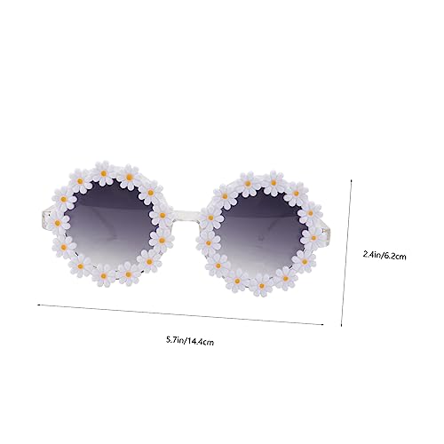 Hawaiian Sunglass Party Glasses Fashion Eyewear Uv Protection Glasses Embellished Sunglasses for Women3