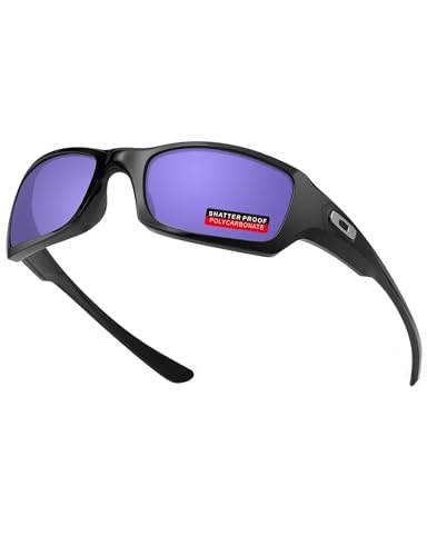 Image of PRO+ Polycarbonate Replacement Lenses & Nose Pads for Oakley Fives Squared(4+1) OO9238 Sunglasses