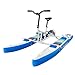OTELETE Inflatable Water Bikes for Kids Pedal Boat Touring Water Bikes Children Water Bicycles Inflatable Waterbikes for Lake Blue Color