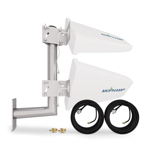 MIMO 2x2 External Antenna Kit 698-3800 MHz | Works with 4G LTE/5G Hotspots, Routers, Gateways