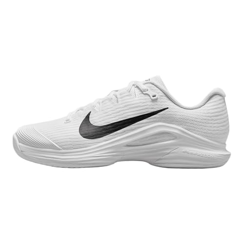 Nike Vapor 12 Women's Hard Court Tennis Shoes (FV5554-100, White/Summit White/Black)