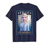 Disney Frozen 2 Elsa True To Myself Poster T-Shirt