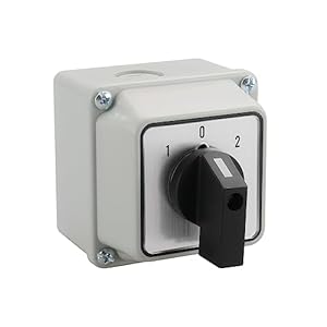 Nizirioo Universal Drehschalter SZW26-20/D202.2BF Wahlschalter