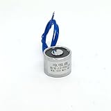 Magnets Électroaimant 3 kg P20/15 Disque Électromagnétique Valve 6/12/24 V CC Ventouse de levage puissante Diamètre 20 mm Épaisseur 15 mm(6VDC)