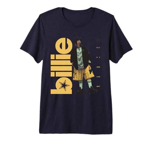 Offizielles Billie Eilish Hit Me Hard and Soft Stehfoto Premium T-Shirt