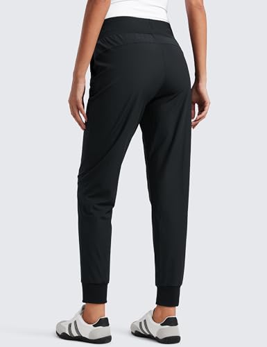 CRZ YOGA All Day Comfy Joggers for Women Golf Work Casual Hiking Travel Pants with Pockets2