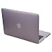 HDE MacBook Pro 15 Inch Non-Retina Case Hard Shell Cover Rubberized Soft Touch - Fits Mac Notebook 15.4" (CD Drive) Model A1286 (Gray)
