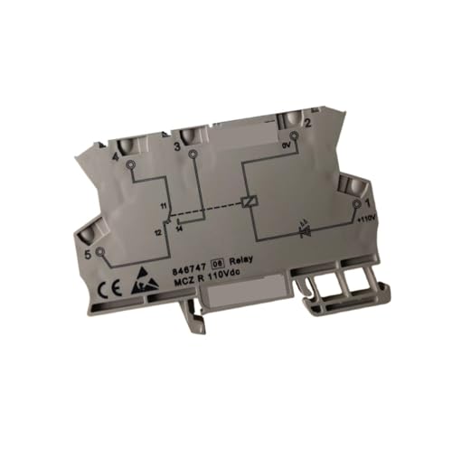 Module relais 110VDC 6A Weidmüller 8467470000 d'interface pour rail DIN