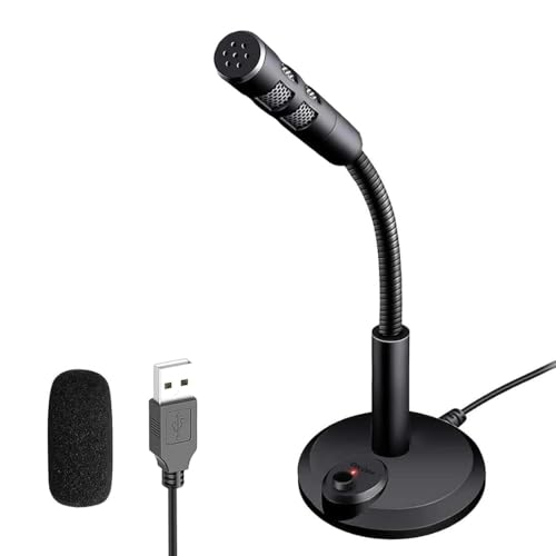 Image of Drumstone 𝟏𝟓 𝐘𝐞𝐚𝐫𝐬 𝐆𝐮𝐚𝐫𝐚𝐧𝐭𝐞𝐞, Streaming USB Microphone, Desktop mic for Computer, Plug and Play Compatibility, Perfect for podcasting, Recording, Gaming, Crisp Audio, Simple Operation