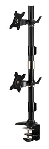 Image of Amer AMR2CV - Stand (Tilt & Swivel) - for 2 LCD Displays