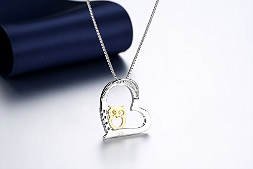 Joyeria-para-mujeres-regalos-para-ninas-collar-colgante-de-buho-collar-para-mujer-de-plata-de-ley-925-en-dos-tonos-buho-cadena-para-mujer-de-457-cm-con-caja-de-regalo