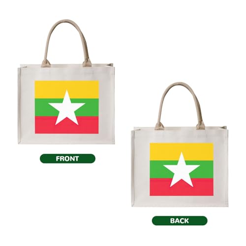 Sac de plage Myanmar imprimé pour vos vacances et sorties quotidiennes - 4